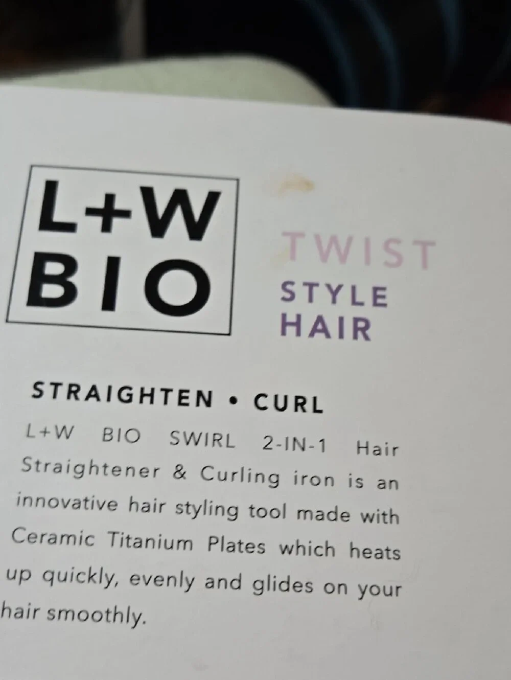 N/A swirl hair